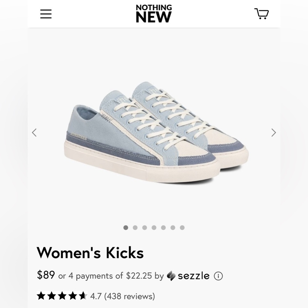 Low Top Women’s Sky Kicks - Nothing New Sneaker
